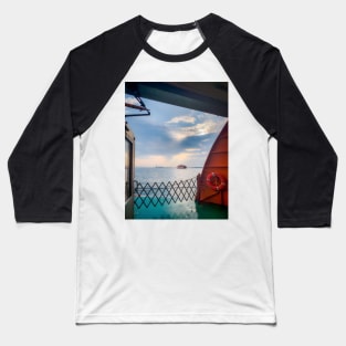 Staten Island Ferry Lady Liberty Boat New York City Baseball T-Shirt